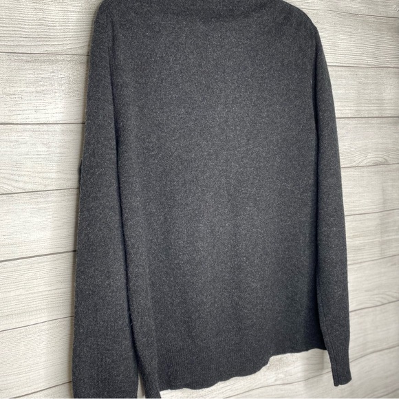 J. Crew Gray Lambs Wool Sweater - Picture 2 of 6
